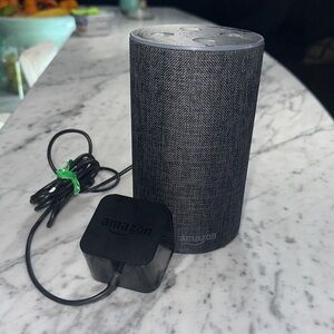 Amazon Echo Speaker in Dark Gray